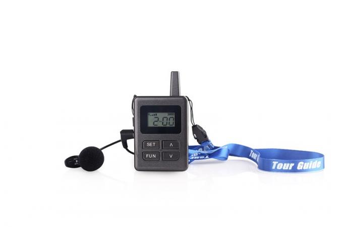 Oído práctico E8 - transmisor y receptor del sistema del guía turístico de Bluetooth de la ejecución